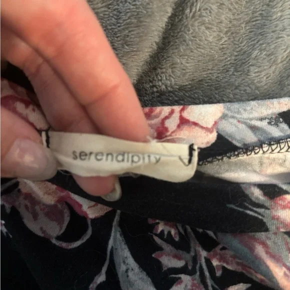 Floral Black Dress - Picture 2 of 2